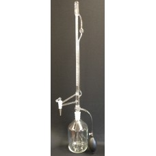 Buret, Automatic, Self-zeroing, Class A, 100 mL with Glass Stopcock, Bottle and Rubber Bulb; AMK Glass, TG-18300-26