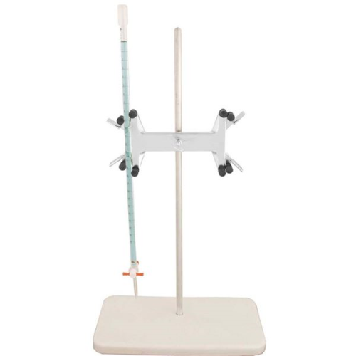 Buret Holder Kit, Stainless Steel, 1 in x 7 in x 13 in (25 mm x 178 mm x 330 mm)