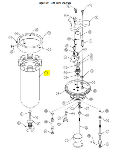 Vessel Cylinder for Parr 1136 and 1138 Oxygen Vessels, Parr Instruments, 888DD2