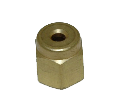 Compression Nut, Brass, 1/8 in. ID Tubing, for 1261, 1266, 1271 & 1356, Parr 213VB