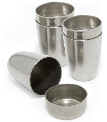 Volatile Matter Crucible with Cover, Parr Instrument Company, 3101
