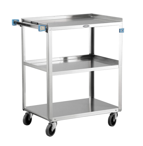 Standard Duty Utility Cart, Traditional, 300 lb. Capacity, with 11-3/4 in. Shelf Clearance, 16-1/4 in. x 27-1/2 in. x 32-1/8 in. H