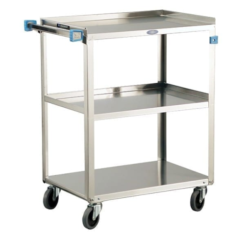 Standard Duty Utility Cart, Traditional, 300 lb. Capacity, with 12-1/4 in. Shelf Clearance, 18-3/8 in.x 30-3/4 in. x 33 in. H