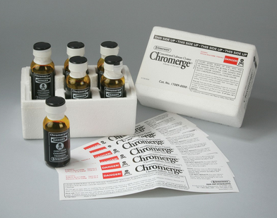 Chromerge Glass Cleaner, 25 mL Bottle of Chromium Trioxide in Solution