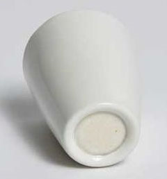 Crucible, Porous Bottom, Porcelain, 25 mL, 5.0 Micron, 8/CS