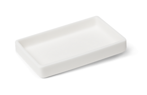 Rectangular Tray, High Purity Alumina AD-998, 200 x 90 x 25 mm, Coorstek, 65581