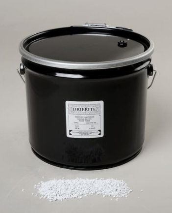 Drierite Regular Non-Indicating Desiccant, 8 Mesh, 25 lbs Metal Can, W.A. Hammond, 13025