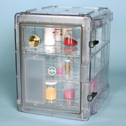 SECADOR 3.0 Desiccator, Clear, Compact 34.1 W x 41.4 cm D Footprint