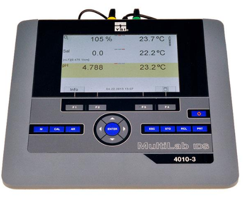 MultiLab IDS, Three-Channel Benchtop Meter, Model 4010-3, YSI 1FD470Y