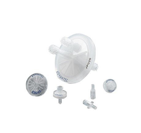 Labodisc Syringe Filter, Polypropylene, Filter, Cellulose Acetate, 0.45 um, 50 mm, with Barb Fittings