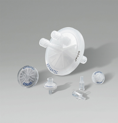 Dismic Acrylic Syringe Filter, 25 mm 0.45 um Cellulose Acetate Nonsterile, Advantec MFS, Inc, 25CS045AN10 (ASSORTMENT OF SIZES AND STYLES SHOWN)