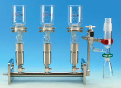 Manifold Glassware Kit, 47 mm, 3 Place, SPE Starter, Xenosep Technologies, 26618