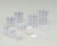 Petri Dish, Sterile, with Absorbent Pad for 47 mm (Package of 100)