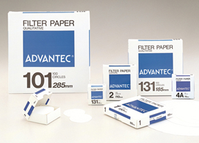 No.232 Grade Medium/Medium Fine Qualitative Filter Paper 12.5 cm 100/Pk, Advantec MFS, Inc, N023212.5 cm