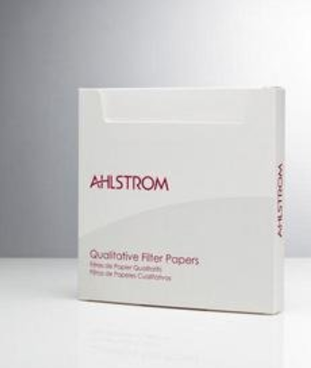 Filter Paper, Qualitative, Grade 992, Creped, (Equivalent to Sharkskin), 34 cm Diameter, 100/PK, Ahlstrom, 9920-3400