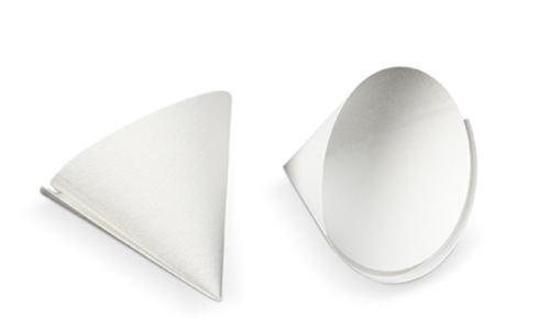 Cytiva Whatman Grade 1 Cone Pre-Folded Cellulose Filter Paper, 110 mm Diameter, 1000/PK, 990110116