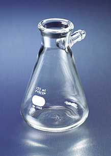 Flask, Pyrex, Filtering, Micro, Tubulation, 50 mL, Corning 5360-50