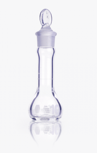 Volumetric Flask, Class A, Heavy Duty, Wide-Mouth, Glass Stopper, 10 mL, 6/CS, DWK, 92812G-10