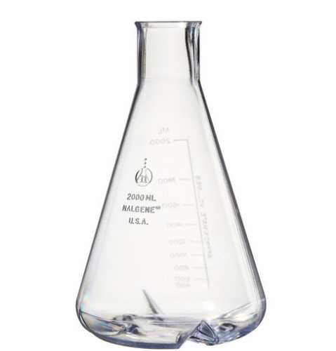 Flask PC 2000 mL, 4/CS, Thermo Scientific, 4110-2000