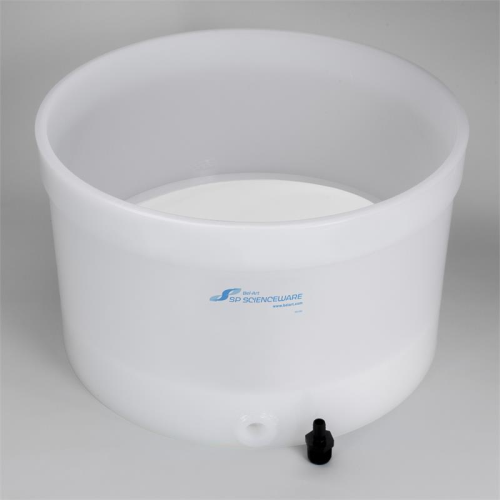 Funnel, Table-top Buchner with Fixed Plate, 18in. I.D., Polyethylene, Bel Art Products, H14621-0000
