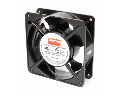 Cooling Fan for Ash Fusion Furnace, 230 V, Dayton, 4WT33