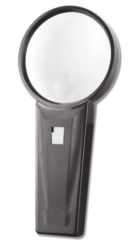 Traceable Magnifier, Large, Illuminated, LED Lamp, AA Batteries, Antylia, 3350