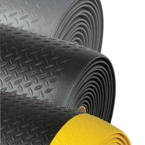 Anti-Fatigue Mat, Black Diamond, 2 ft. x 6 ft. x 1/2 in.