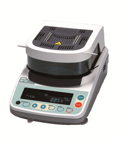 Moisture Analyzer, 51 g x 0.001 g, (0.05% Moisture Content), 85 mm Pan