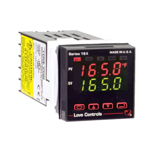 Temperature/Process Controller with Relay/Relay Output and Alarm, Love Model, DwyerOmega, 16A2133