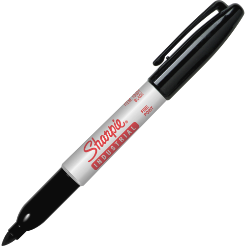 Permanent Marker, Suitable for Industrial and Laboratory Use