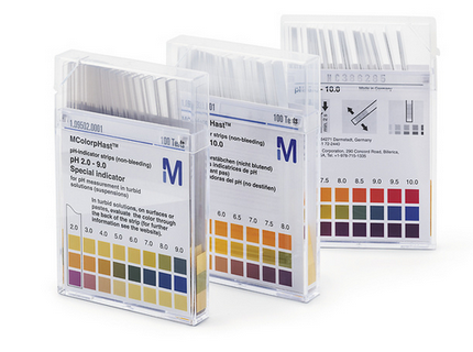 pH Paper, pH Range 0-14. Indicator Strips Provide Distinct Color Change, Won't Bleed and Will Not Add Impurities to Solutions Tested