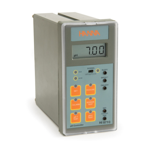 pH Analog Controller with Self-Diagnostic Test, Hanna Instruments, HI8710