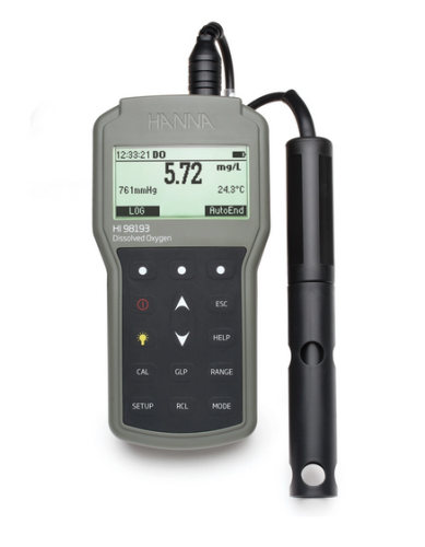 Waterproof Portable Dissolved Oxygen and BOD Meter, Hanna Instruments, HI98193