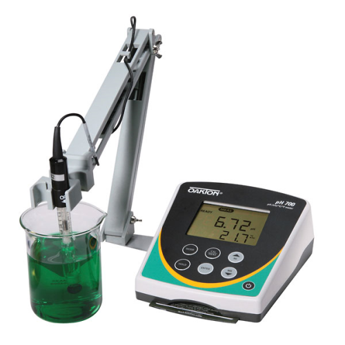 OAKTON pH 700 Benchtop Meter withProbes and Stand, 100/240 V, 50-60 Hz, Cole-Parmer Instruments, WD-35419-10