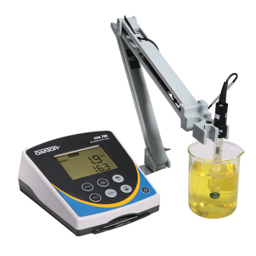 pH/Ion 700 Benchtop Meter withDouble Junction Glass pH Electrode and ATC Probe, Cole Parmer Instrument Co., WD-35419-20