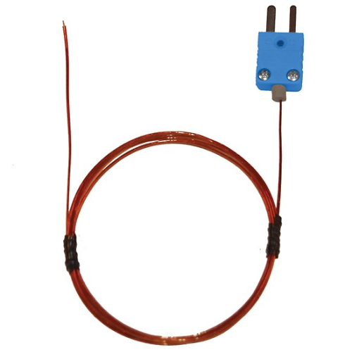 Digi-Sense Type T Kapton-Insulated Thermocouple Probe, Miniconnector, 6/PK, Cole-Parmer Instrument Company, WD-08505-85