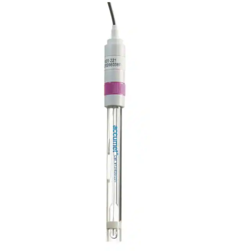 Accumet pH Electrode, Liquid-Filled, Polymer Body, Mercury-Free, Combination, Double Junction, 13-620-221