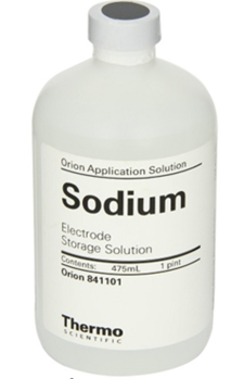 Storage Solution for Sodium Electrode, 10 ppm, 475 mL, Orion, 841101