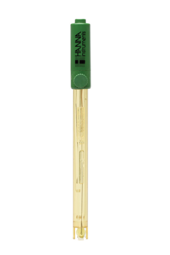 pH Electrode for Harsh Applications, Refillable, PEI Body, Double Junction, BNC connector, 1 m Cable, Hanna Instruments, HI1332B