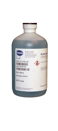 Preiser pH 10 Buffer Solution, Blue, 500 mL Bottle (Non-Regulated)