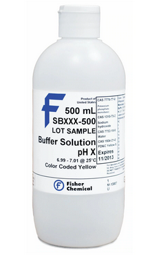 Fisher Brand pH 8.00 Buffer, 500 mL, NIST Traceable