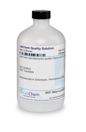 Buffer Solution pH 7.0 at 25 degrees C, Clear, 500 mL Poly Bottle, Labchem, LC123701