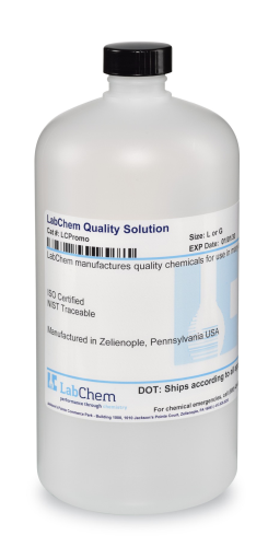 pH 8 Buffer Solution, Contains Potassium Chloride, Boric Acid and Sodium Hydroxide, 1 L Bottle, LabChem, LC124202(Non-Regulated)