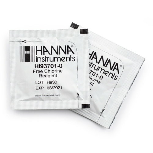 Free Chlorine Reagents, 300 Tests, Hanna Instruments, HI93701-03