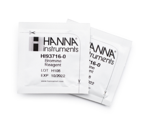 Bromine Reagents, 100 Tests, Hanna Instruments, HI93716-01