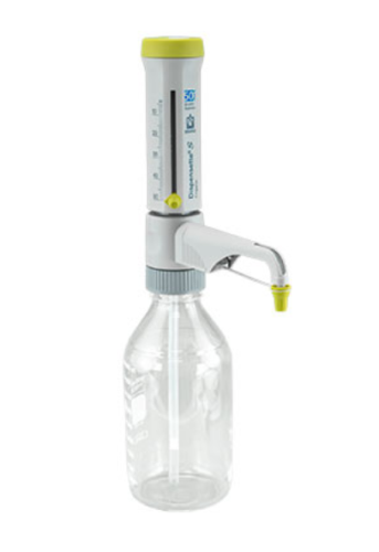 Adjustable Dispensette S Organic Bottletop Dispenser, Analog,without Recirculation Valve, 5 to 50 mL, Brandtech Scientific, Inc, 4630160