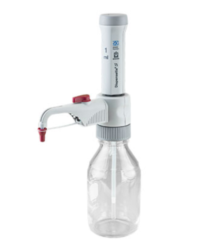 Dispensette S, Fixed-Volume, 1 mL, Recirculation Valve, Brandtech, 4600211