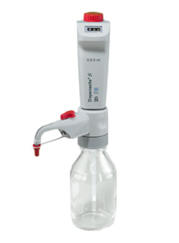 Dispensette S, Digital, 0.5-5 mL, Recirculation Valve, Brandtech, 4600331