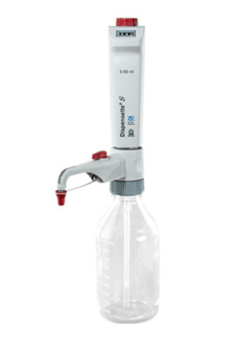 Dispensette S, Digital, 5-50 mL, Recirculation Valve, Brandtech, 4600361
