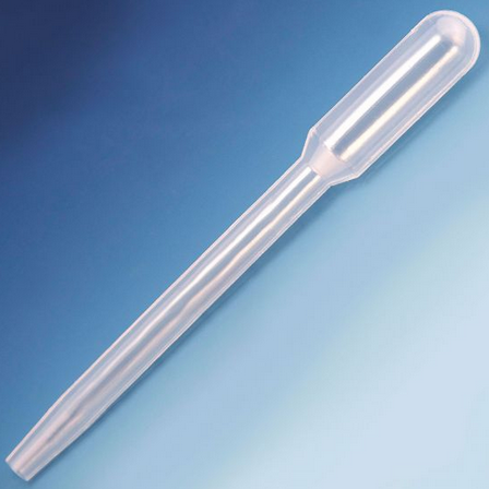 Transfer Pipet, Wide Bore, Large Bulb, 7 mL, 5.4 mm ID Tip, 129 mm Length
